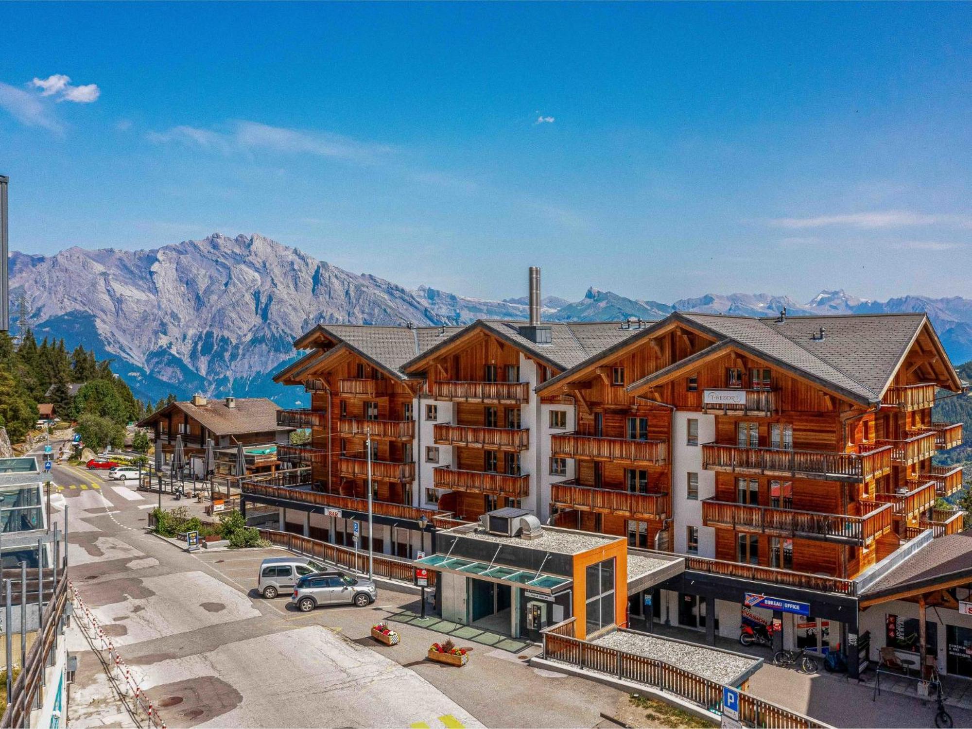 Apartment T-Resort La Tzoumaz 3p6 vue vallée Exterior foto