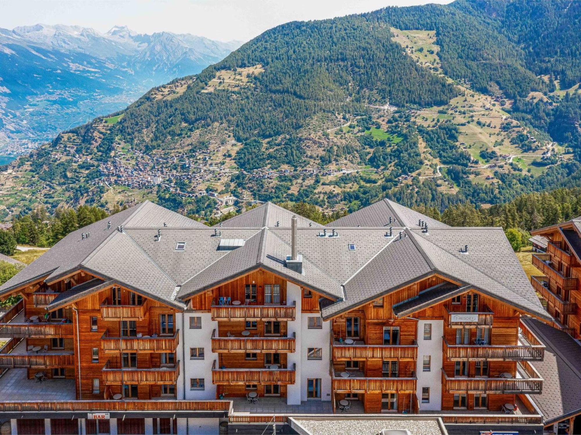 Apartment T-Resort La Tzoumaz 3p6 vue vallée Exterior foto